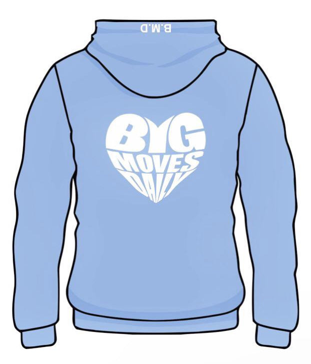 Blue B.M.D Hoodie