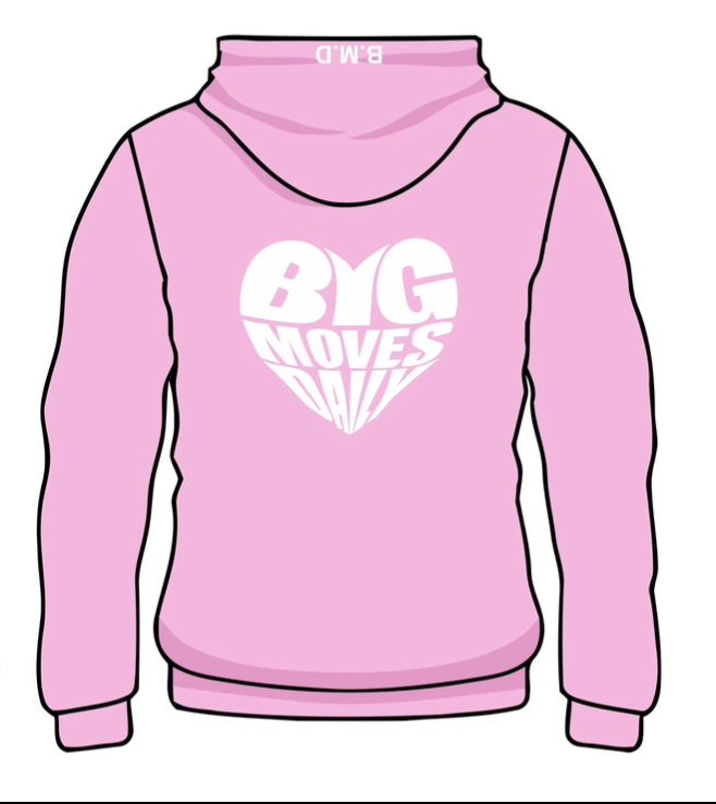 Pink B.M.D Hoodie